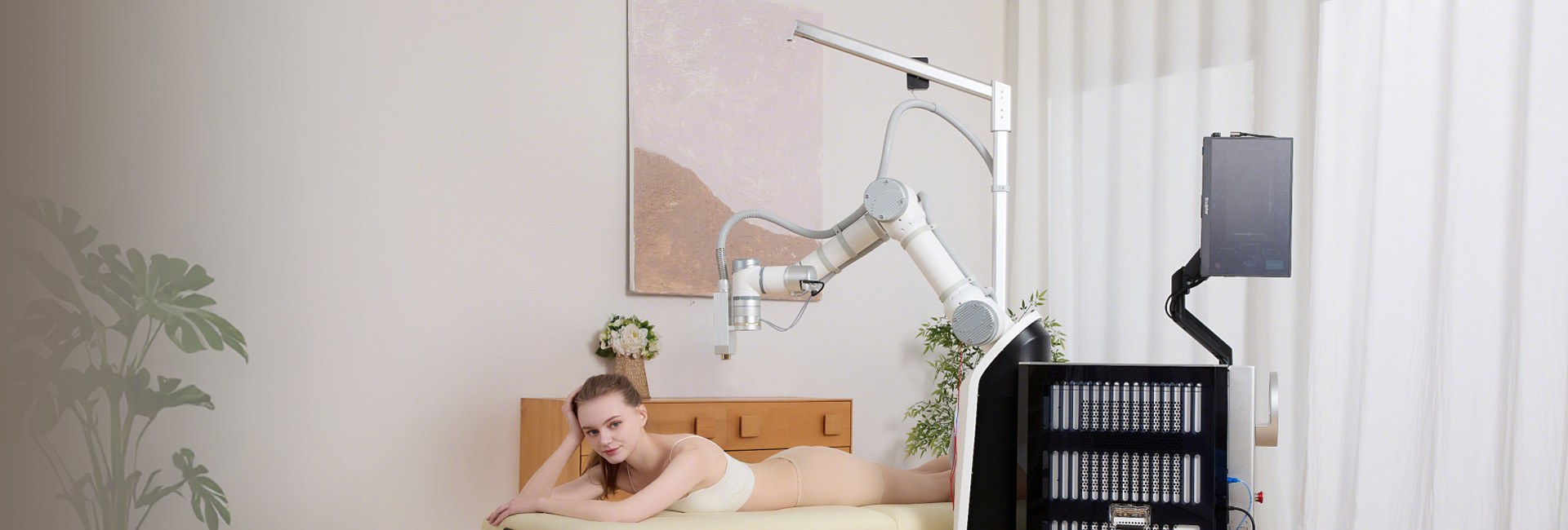 Rocozyer Depi AI robot for high power laser hair removal